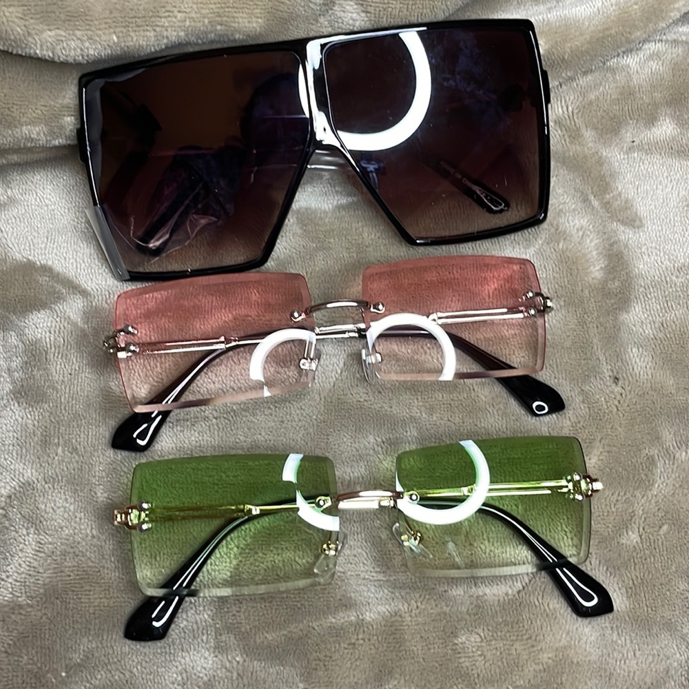 3 pairs of unbranded new Sunglasses